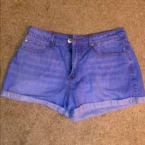Blue Jean Shorts